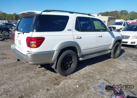 2002 Toyota Sequoia Sr5 V8 from USA, damaged, VIN 5TDZT34A02S087062